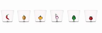 Ichendorf Vegetables Set 6 Pcs Tumbler Assorted