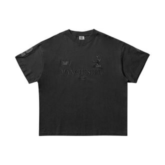 Umbro Tops, Heren, Zwart, S, Katoen, OG Logo T-Shirt