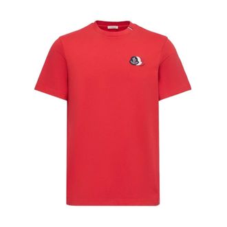 Moncler Hombre, Camisetas, Rojo, Talla: S