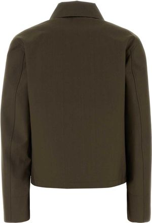 Fendi Logo Jacket - Green
