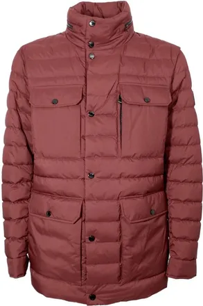 HUGO BOSS Devinni Donsjas - Heren - Gewatteerde jassen - Rood - XL - Polyester - Jassen