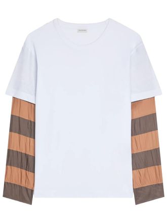 Dries Van Noten White Loose Fit T-Shirt
