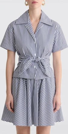 Patou Camicia Patou in cr&ecirc;pe a righe