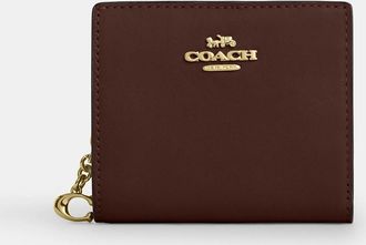 Coach Snap Wallet With Charm