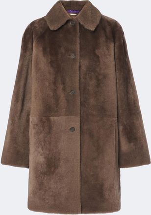 Ralph Lauren Collection Cappotto in shearling