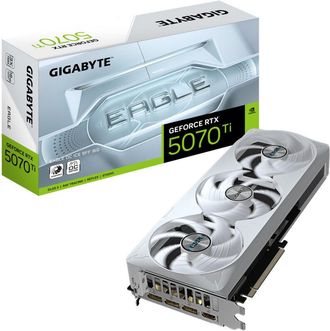 OEM Gigabyte Geforce Rtx 5070 Ti Eagle Oc Ice Sff 16g Tarjeta Gr&aacute;fica - 16gb Gddr7, 256 Bits, Pci-e 5.0, 2542 Mhz Core Clock, 3 X Dp 2.1a, 1 X Hdmi 2.1b, 