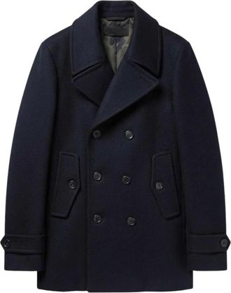 Department Five Brighton Peacoat - Coats - Hombre - Azul - 2XL