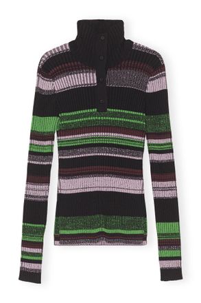 Ganni Button Up Blouse - Size XS Mixed