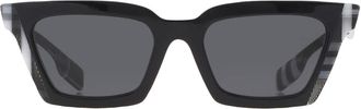 Burberry Briar Dark Gray Square Ladies Sunglasses BE4392U 405187 52