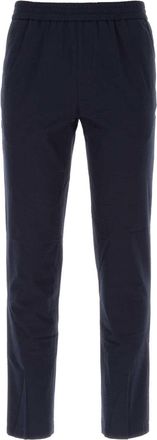 Harmony Harmony Navy Blue Cotton Paolo Pant