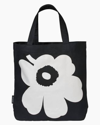 Marimekko Womens Torna Unikko Bag In Black/white