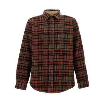 Portuguese Flannel Casual Shirts, male, Multicolor, Size: XL Over Flannel Shirt