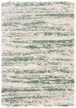 Safavieh Alfombra marfil y verde 183 x 274 cm