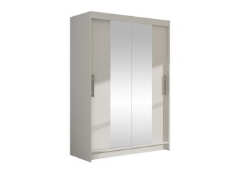 Mirjan24 Mobilier1 - Armario Closico 133, Blanco, 200x120x58cm, Puertas De Armario: Correderas, N&uacute;mero De Estantes: 0