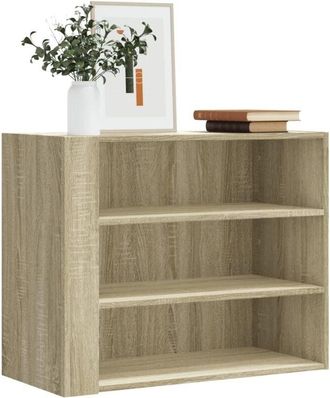 vidaXL Wall Cabinet Sonoma Oak 75x35x60 cm Engineered Wood Vidaxl