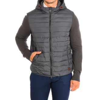 La Martina La Martina Mens Hooded Jacket TMO005-PL111 man - Grey - Size Large
