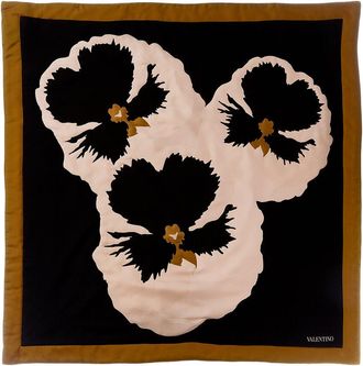 Valentino Padded Silk Scarf