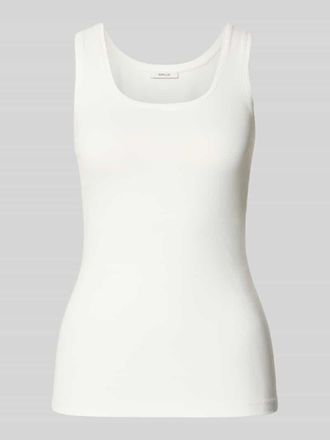 OPUS Tanktop aus Baumwoll-Elasthan-Mix in Offwhite, Gr&ouml;&szlig;e 36