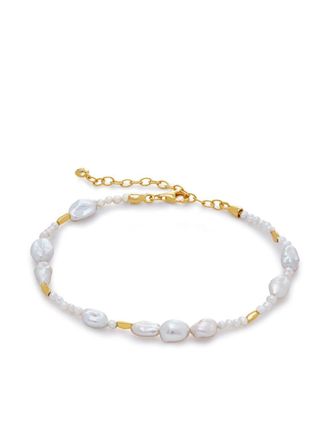 Monica Vinader Scatter pearl bracelet - Gold
