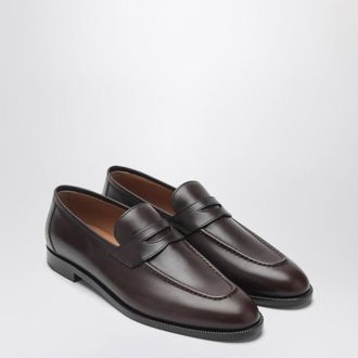 Loro Piana Brauner Sergio-Loafer von Loro Piana