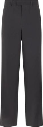 Emporio Armani Broeken - Heren - Straight fit broeken - Grijs - L - Broeken