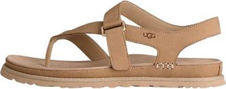 UGG (WMNS) UGG GoldenGaze Toe Post Sandals Mustard Seed 1184931-MDSD