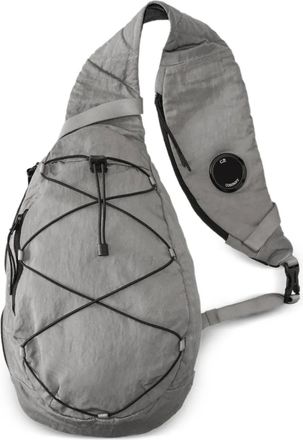 C.P. Company B Lens drawstring shoulder bag - men - Nylon - OS - Grey