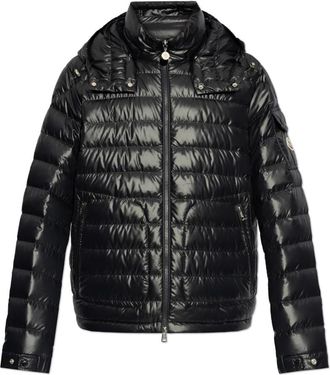 Moncler Lauros Down Jacket - Heren - Gewatteerde jassen - Blauw - 2XL - Polyester - Jassen