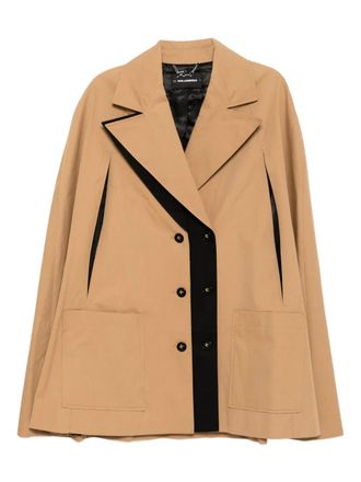 Karl Lagerfeld trench cape - Brown