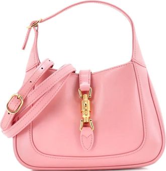 Gucci Borsa passepartout Jackie 1961 mini in pelle - Rosa