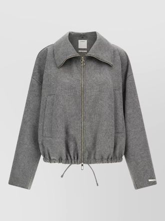Sportmax wool oversized bomber jacket
