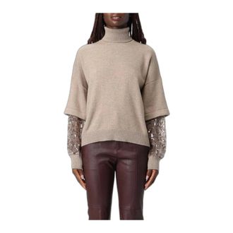 Brunello Cucinelli Donna, Maglie, Marrone, S, new