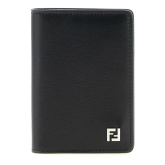 Fendi FF Squared Card Holder - male - Fendi - Wallets & Cardholders - Black - ONE SIZE - Accessories