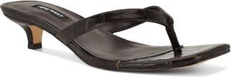 Nine West Cassa Sandal in Dark Brown at Nordstrom, Size 9.5