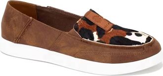 Yellow Box Womens Oleviah Slip-On Shoes In Cow Multi