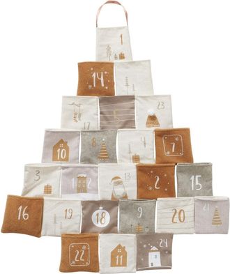 Boltze Adventskalender »Halmstad Weiss/Braun/Grau« Es liegt keine Altersempfehlung vor