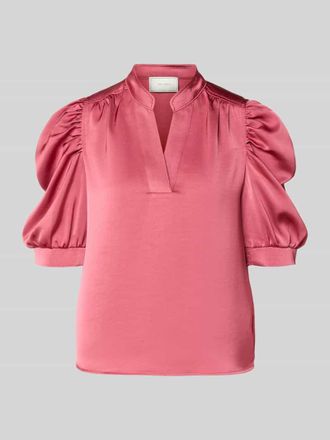 Neo Noir Neo Noir Blusenshirt mit Puff&auml;rmeln Modell Roella in Pink, Gr&ouml;&szlig;e 34