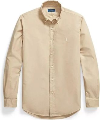 Polo Ralph Lauren Overhemden, Heren, Bruin, M, Majica