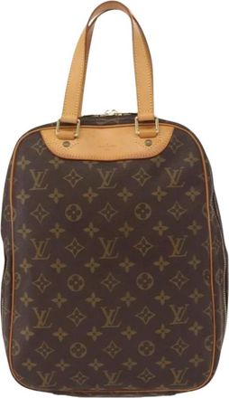 Louis Vuitton Pre-owned Handbags, female, Brown, Size: ONE SIZE Pre-owned Monogram Canvas Top Handle Tote Bag