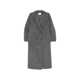 Lisa Yang Double-breasted Shawl-lapel Coat
