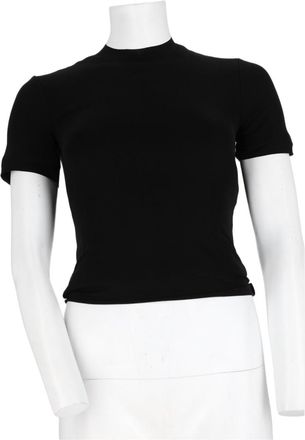 Maison Margiela Black Fitted Cotton T-Shirt