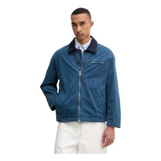Les Deux Hombre, Chaquetas, Azul, Talla: XL