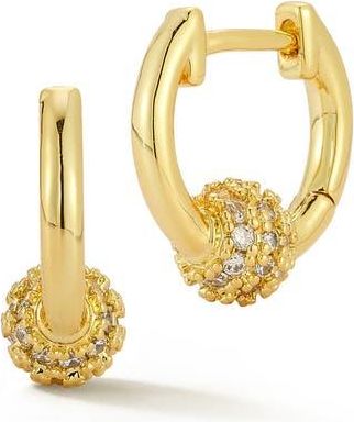 Glaze Jewelry Ball Huggie Hoop Earrings in Gold at Nordstrom Rack