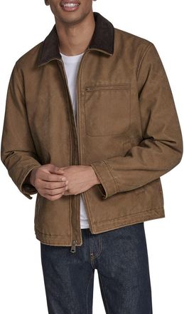Levi's Zip Front Barn Jacket in Worker Brown at Nordstrom, Size Xx-Large