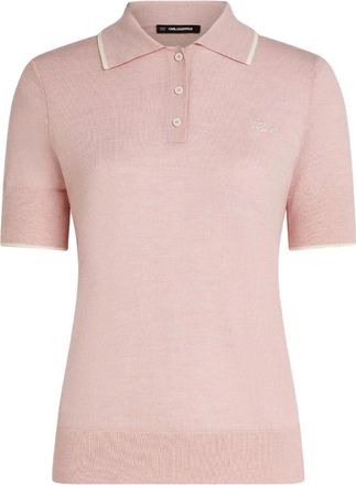 Karl Lagerfeld Donna, Top, Rosa, L, new