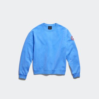 Canada Goose Rove Relaxed Sweatshirt (Men, Borage Blue, S)