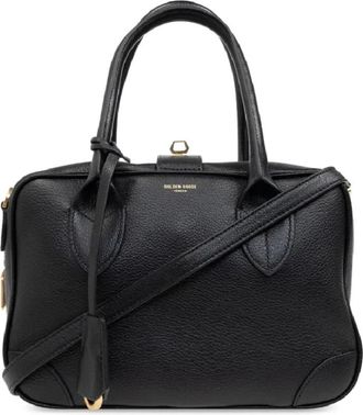 Golden Goose Vita Bag Geitenleer - Dames - Handtassen - Zwart - ONE Size - Leer - Tassen