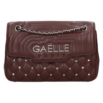 Ga&euml;lle Paris Tassen, Dames, Bruin, ONE Size, Leer, Gaelle Bags.. Bruin