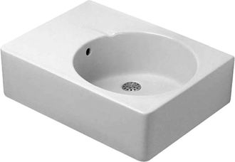 Duravit Duravit - Lavabo Scola, 615x460mm, Con Rebosadero, 1 Agujero Para