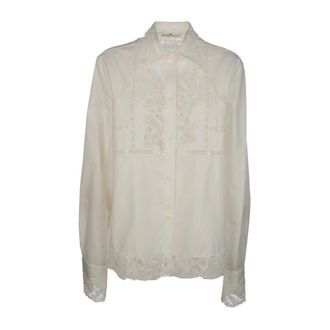 Ermanno Scervino Shirts, female, White, Size: M Shirts